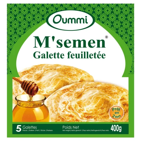 OUMMI - 5 x GALETTE M'SEMEN FEUILLETÉE