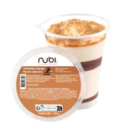 NUBI - TIRAMISU CHOCOLAT NOISETTES SPÉCULOS