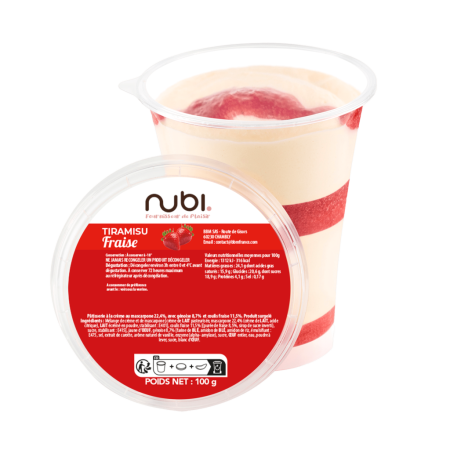 NUBI - TIRAMISU FRAISE