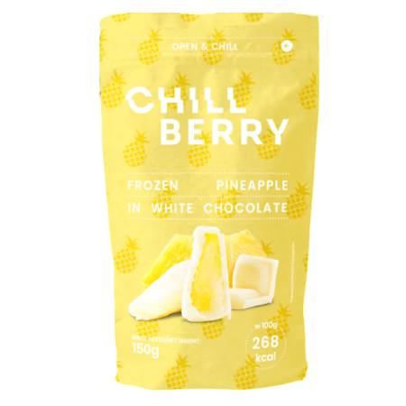 CHILLBERRY - ANANAS AU CHOCOLAT BLANC