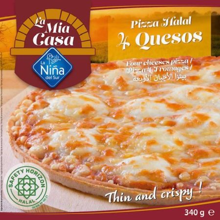 LA NINA DEL SUR - LA MIA CASA PIZZA HALAL 4 FROMAGES