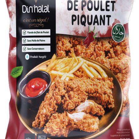 DIN'HALAL - TENDERS DE POULET PIQUANT