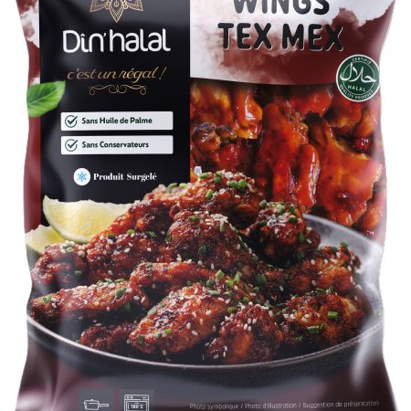 DIN'HALAL - CHICKEN WINGS TEX MEX