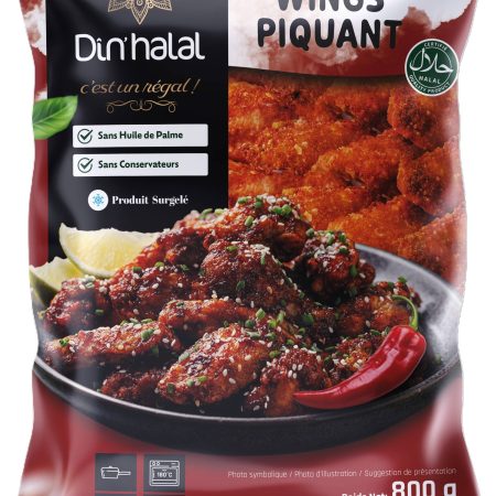 DIN'HALAL - CHICKEN WINGS PIQUANT